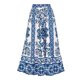 thumbnail image 4 of Trajes de Baño de Bikini de Mujer, Traje de Baño de Impresión Retro Conjunto de Traje de Baño de Humo, Moda Sexy de una Pieza, 4 of 9
