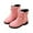 Pink, variant on YUGYXL Toddler Infant Kids Baby Girls Boys Warm Boots Lace Up Shoes Short Ankle Booties Shoes Warm and Durable Shoes Kids Ankle Boots Shoes Winter Warmth Black,27
