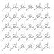 thumbnail image 1 of 50 Pcs Outdoor Shelves Pegboard Hook Set Garage Storage System Hooks Peg Board Organizer, 1 of 3