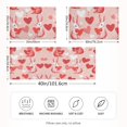 thumbnail image 2 of Yayeee Pillowcase King Size Set of 2 Satin Wrinkle Resistant Pillow Case, Bunnies and Hearts, 2 of 8