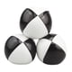 thumbnail image 1 of 3 pelotas de malabarismo con bolsa de almacenamiento, bolas de lanzamiento de actividades acrobáticas de colores Blanco negro, 1 of 9