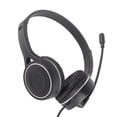 thumbnail image 4 of USB PC Headphone, High Sensitivity Kids Headphone 4D Stereo Surrounded Professional Wired PVC  for Online Class for Music, 4 of 7
