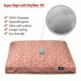 thumbnail image 2 of Majestic Pet | Charlie Rectangle Pet Bed For Dogs, Removable Cover, Salmon, Large, 2 of 6