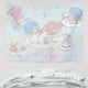 thumbnail image 1 of Decoración de pared Kawaii Sanrios Kitty Kuromi My Melody Cinnamoroll dibujos animados lindo fondo de habitación póster de tela pared regalo para niña, 1 of 3