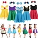 thumbnail image 2 of Kids Summer Casual Dress Disney Frozen Princess Elsa Anna Girls Clothes Vestido Rapunzel Snow White Moana Brithday Party Costume2T Gao Jinjia LED, 2 of 2