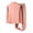 Pink, variant on Women's Plus Size Fleece Loungewear Set - Long Sleeve Solid Thick Warm Pajamas & Pants - Black - L