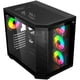 thumbnail image 2 of Gabinete Gamer BALAM RUSH TANK MASTER 9600 TB ATX Media Torre 4 Fan ARGB Cristal Templado Sin Bordes USB-C Negro, 2 of 4