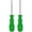 Green, variant on Gamebit Screwdriver Set, 3.8mm and 4.5mm Security Screwdriver Bits for Opening Nintendo, Sega Consoles and Game Cartridges - Trensparent Yellow