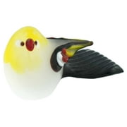 GlassOfVenice Murano Glass Baby Bird - Yellow