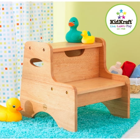 KidKraft Two Step Stool - Natural | Walmart Canada