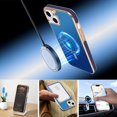 thumbnail image 7 of Allytechgroup Phone Case for Apple iPhone 15, Slim Fit Magnetic Back Cover Compatible with Mag-Safe Shockproof & Anti-Scratch iPhone 15 Case Cover for Women Men,Blue, 7 of 7