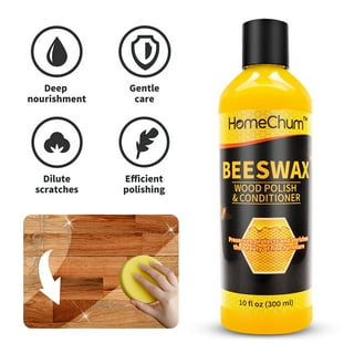 HomeChum 3Pcs Wood Seasoning Beewax Polish Beeswax Polish with