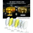 thumbnail image 3 of KALIYADI Fit-Over Night-Vision-Glasses for Women: Striped Anti Glare Night Driving Glasses for Men High Definition Lens, 3 of 7