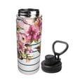 thumbnail image 2 of Pofeuu Bird and Floral Print 18oz Sports Insulated Kettle Stainless Steel Vacuum Water Bottle Leakproof Sport Flask, 2 of 7