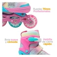 thumbnail image 4 of Patines Next De línea cuatro ruedas para niña ajustables 22 a 25 centímetros, 4 of 4