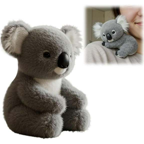 The Koaly â Emotional Healing on Demand, Ultra-Soft Koala Plush Mimics The Matural Movements Like a Real Koala, Koalas Stuffed Animal Toy Cozy Comfort, Endless Snuggles