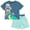 Toy Story Blue, variant on Disney Mickey Mouse Toddler Boys T-Shirt and Shorts Outfit Set Infant to Little Kid