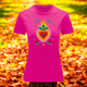 thumbnail image 3 of Playera Blusa De Corazon Con Ojo Turco Color Fucsia Talla Chica Marca Emil SaEs, 3 of 4