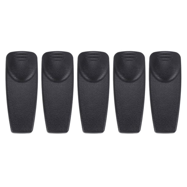 5X Clip de Cinturon de Repuesto para Radios Motorola GP328PLUS Abrazadera Talkie-Walkie