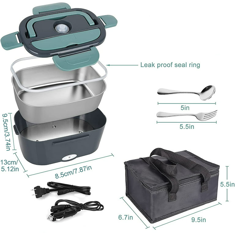 COCOBELA STG-00846 3-In-1 Electric Lunch Box Food Heater 1.5L