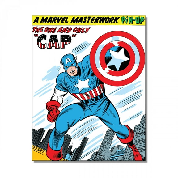 Captain America Masterwork Tin Sign