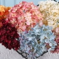 thumbnail image 6 of 1 Bouquet Realistic Hydrangea Flower DIY Colorfast Elegant Faux Hydrangea Flower Wedding Favors, 6 of 7