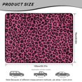 thumbnail image 7 of Yspwyqan Universal Car Trunk Mat 29" x 39", Pink Leopard Print Non-Slip Easy to Clean Cargo Liner, Stylish Auto Interior Accessory Fits for SUV Sedan Wagon, Pets, Family Outings, 7 of 7