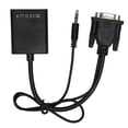 thumbnail image 4 of Convertidor de audio VGA a adaptador de conversión de señal de interfaz multimedia de alta definición, 4 of 12