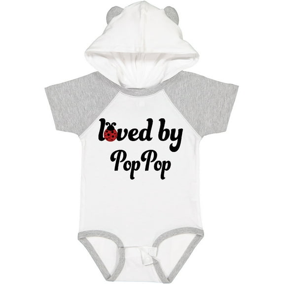 Inktastic Loved by Pop Pop Boys or Girls Baby Bodysuit