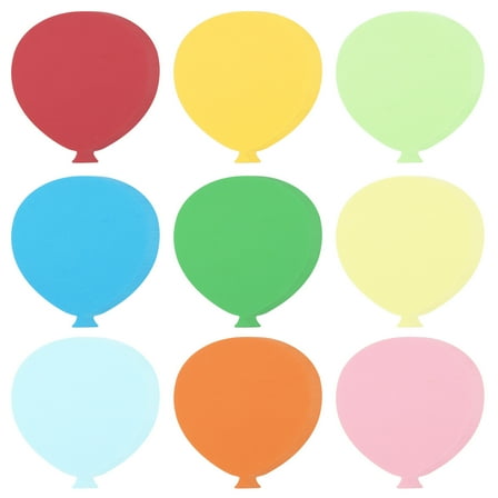 Uxcell Bulletin Cutouts Paper, 180 Pcs Balloon Shaped Paper Cut Outs Decor