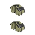 thumbnail image 1 of Toystoory 30L ciclismo doble lado trasero Rack bolsa bicicleta maletero alforja montaña carretera bicicletas cola Panniers motocicleta Verde 2Conjunto, 1 of 6