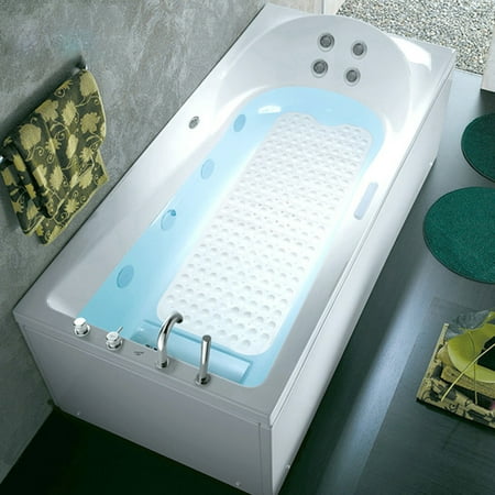 Anti Skid Bathtub Mat Large Bath Non Slip Mats Suction Cup Shower
