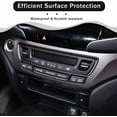 thumbnail image 3 of TINKI Center Console Air Conditioning Mode Button Frame Trim for Honda Pilot 2016-2022/ Honda Ridgeline 2017-2023/ Honda Passport 2019-2023 Interior Accessories ABS Material, 3 of 14
