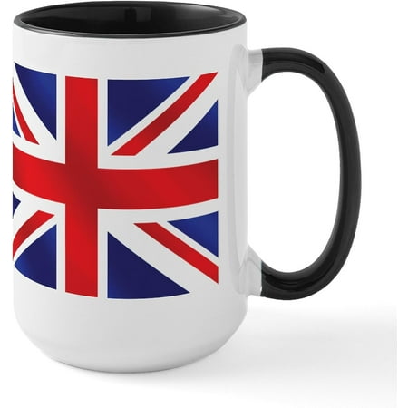 

Union Jack UK Flag Large Mug 11 oz Ceramic Coffee Mug