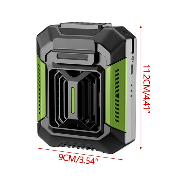 Portable Neck Fan Waist and Neck Hanging Small Fan, Power Bank Function, Mini Home, Outdoor Portable Small Fan wtih Flashlight Fans for Home