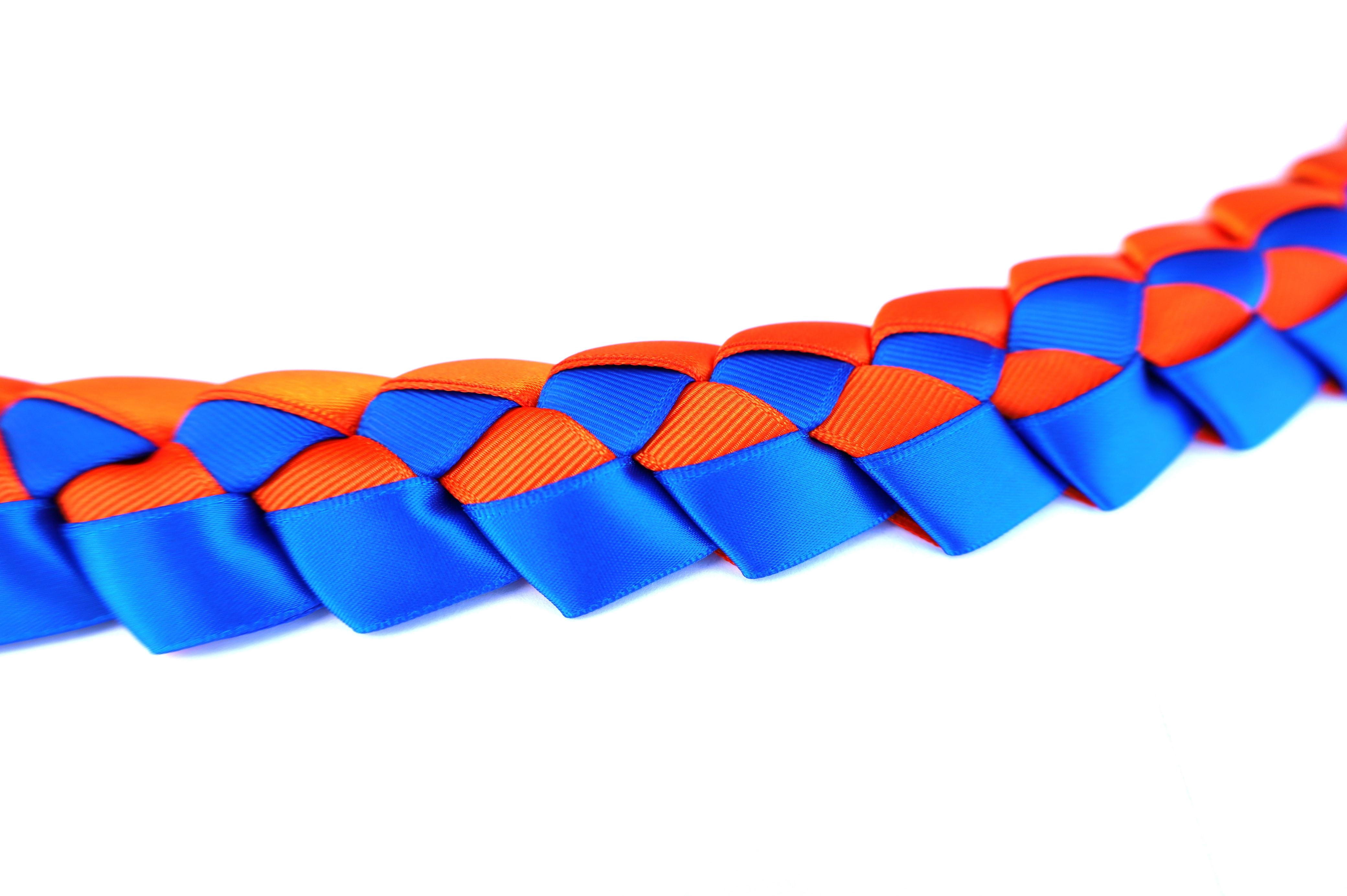 Maxport Corporation Braided Lei Royal Blue/orange