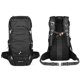 thumbnail image 4 of Mochila de senderismo impermeable de 50L mochila de viaje para acampar montañismo mochila para deportes al aire libre, 4 of 7
