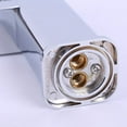 thumbnail image 4 of grifo de baño, grifo de lavabo con diseño de cascada moderno, diseño de cuerpo de válvula de cobre duradero, latón cromado. Agua fría y caliente disponible. JM, 4 of 5