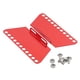 thumbnail image 5 of Pedal de pie D90 de metal con escalón lateral, fácil de usar, resistente al desgaste, deslizador de placa lateral alto Rojo, 5 of 6