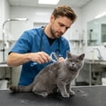 thumbnail image 6 of FEOLGEHLY Dematting Comb for Dogs Cats - Undercoat Rake Deshedding Brush, Stainless Steel with Rounded Tips for Pet Grooming, Removes Mats Tangles Loose Fur (Light Blue), 6 of 7