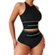 thumbnail image 2 of Txlixc Traje deportivo de verano femenino con impresión de letras Txlixc  moda, 2 of 5