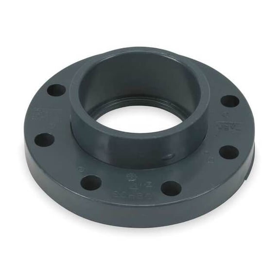 Manufacturer Varies PVC PVC Flange, Socket, 4 in Pipe Size 854-040