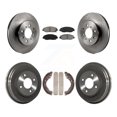 thumbnail image 1 of Transit Auto Front Rear Disc Brake Rotors Semi-Metallic Pads and Drum Kit for Car Honda Insight K8S-103442, 1 of 11
