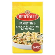 Bertolli Frozen Skillet Meals Family Size Chicken Florentine & Farfalle, 36 oz.