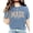 Blue Jean Shirt, variant on Made for More Faith Based Shirt for Women - Ephesians 2:10 Floral Christian Graphic Tee Blue Jean Shirt Adult Medium