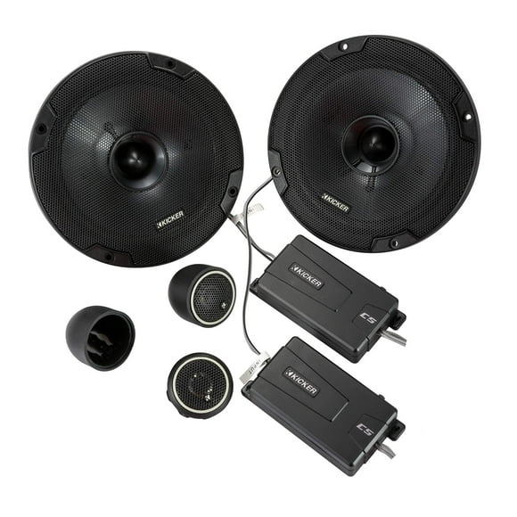 Altavoces con componentes de audio para coche KICKER 46CSS674, 6,75 pulgadas, 600 W