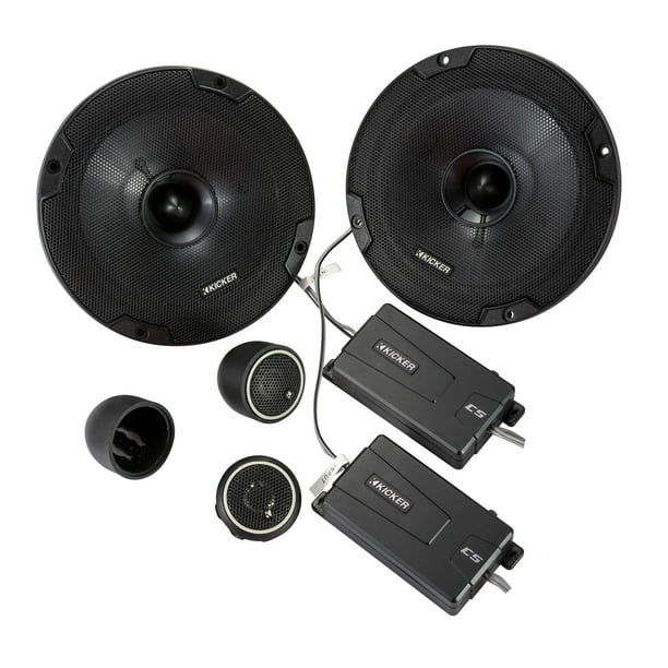 Altavoces con componentes de audio para coche KICKER 46CSS674, 6,75 pulgadas, 600 W