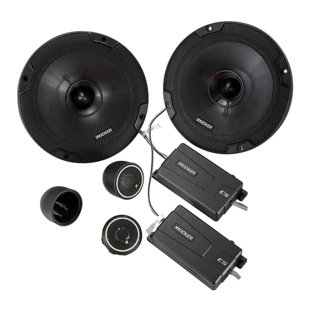 Altavoces con componentes de audio para coche KICKER 46CSS674, 6,75 pulgadas, 600 W