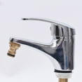 thumbnail image 4 of Clearance! Nomeni Irrigation Implements Copper Connector Faucet Quick Connector Threaded Strong Irrigation Faucet Accessories Tools Garden Tools Gold, 4 of 7