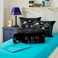 thumbnail image 2 of Seward Park Boys Twin XL Bedding Set with Sheet, Video Gaming Bed in a Bag for Kids Teen, Dorm Comforter Sets, Game Black 5 Pieces, 2 of 7